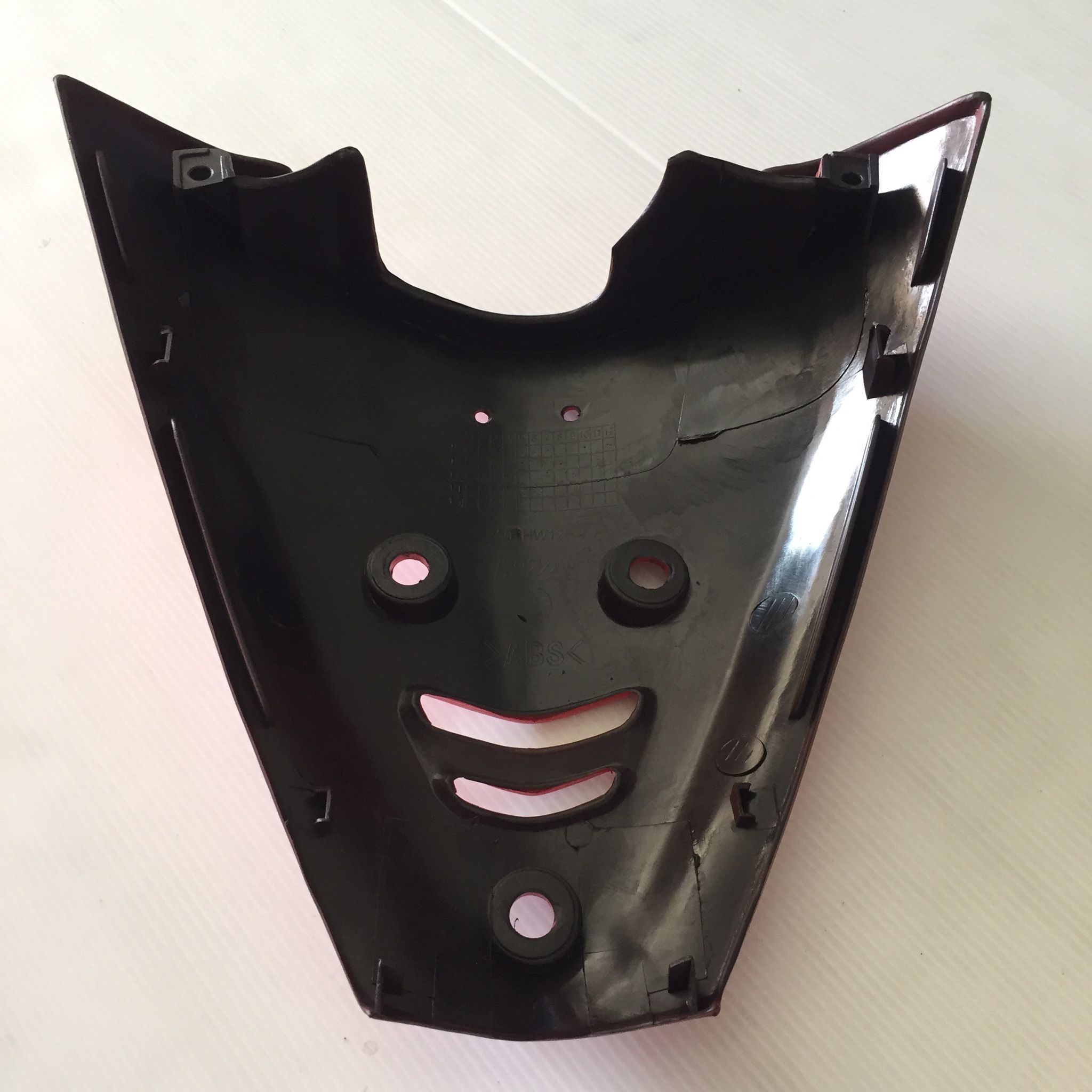 🟩 2505HW125R263 ฝาปิดแตรWAVE-125 แดงสด R263 อะไหล่เทียบ NCA (นำเจริญ)