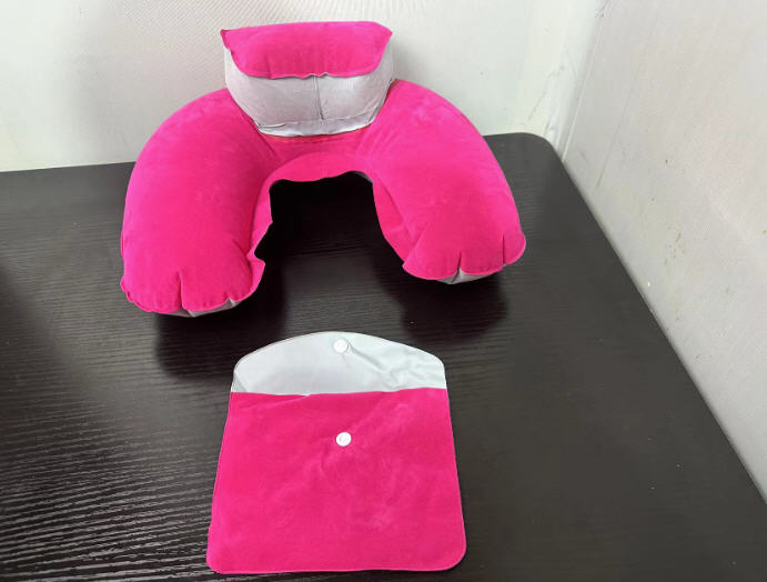 หมอน,หมอนเป่าลม,หมอนPVC,หมอนพีวีซี+ซองใส่