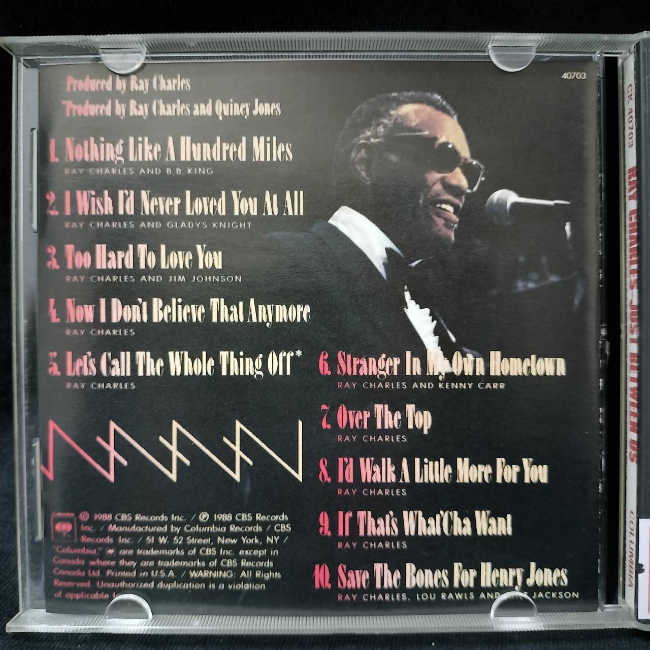 Ray Charles – Just Between Us / USA / แผ่นสวย