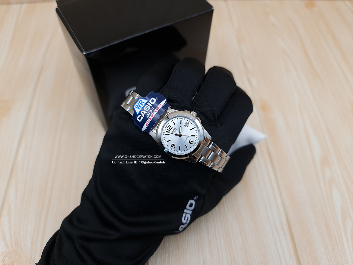 CASIO นาฬิกาข้อมือ นาฬิกากันน้ำ นาฬิกาของแท้ ประกันศูนย์ CMG 1 ปี รุ่น LTP-1215A-7A
