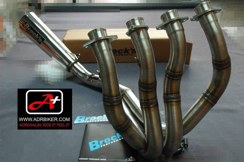 ท่อ Brock\'s Full System ออกข้างเดียว สำหรับ Hayabusa 1999-ปัจจุบัน (For Exhibition only)