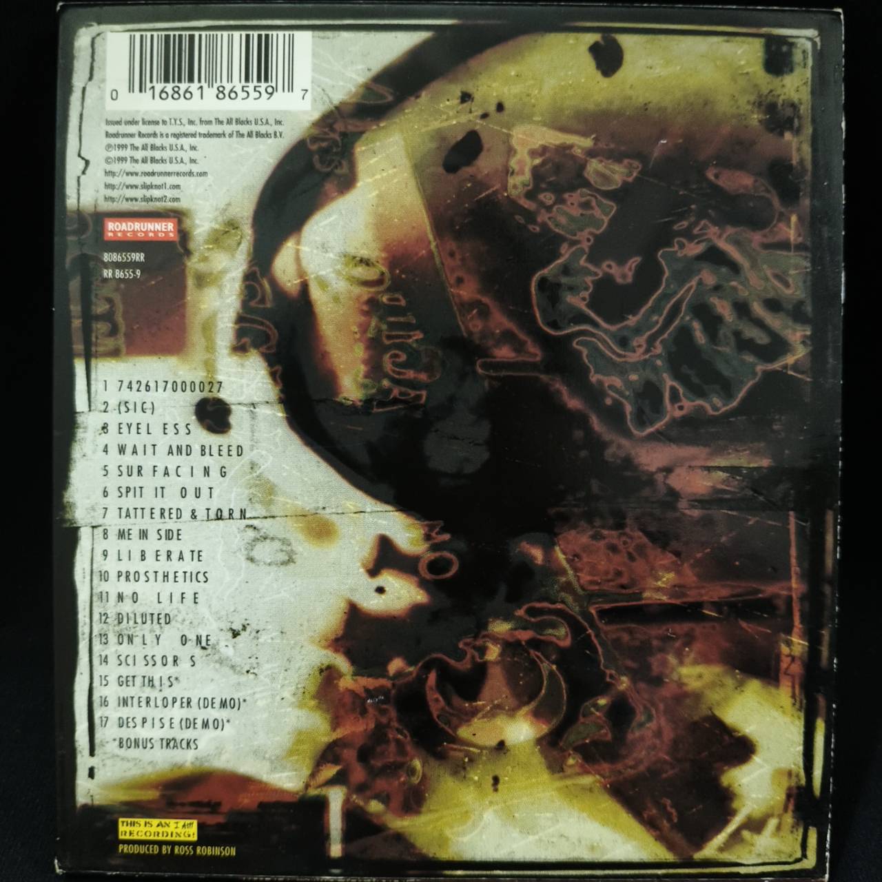 Slipknot – Slipknot / USA / แผ่นดี