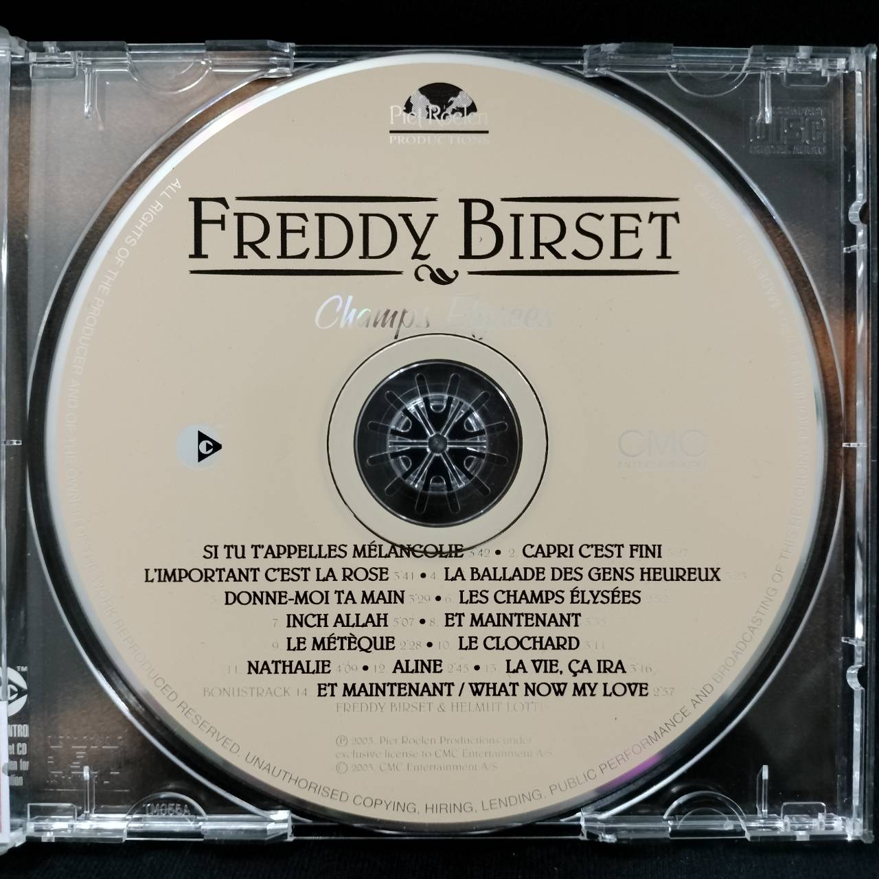 Freddy Birset – Champs Élysées / EU / แผ่นดี