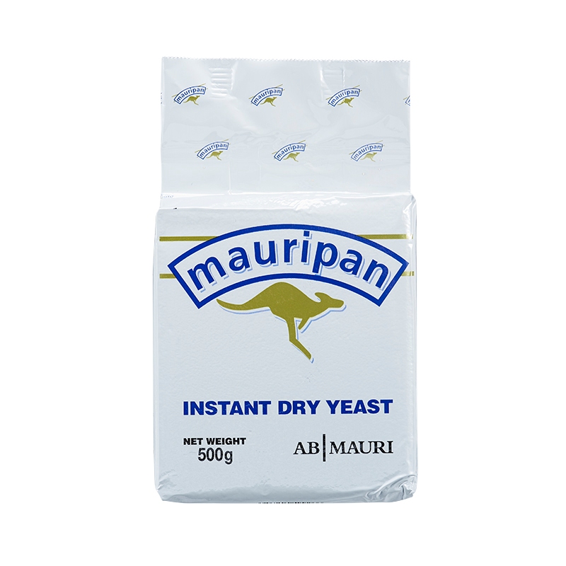 ยีสต์ เมารีแพน ชนิดหวาน ตราจิงโจ้ สีทอง (Mauripan Brand Gold Label Instant Dry Yeast) บรรจุ 500 กรัม (06-0160)