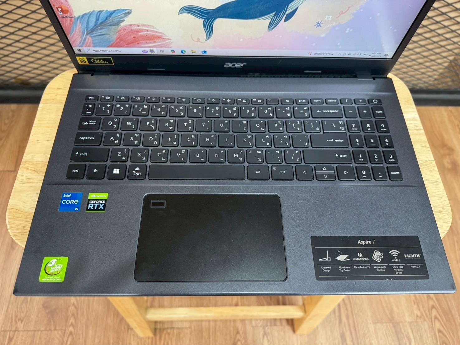 ACER ASPIRE 7 A715-51G-51HN (CHARCOAL BLACK)