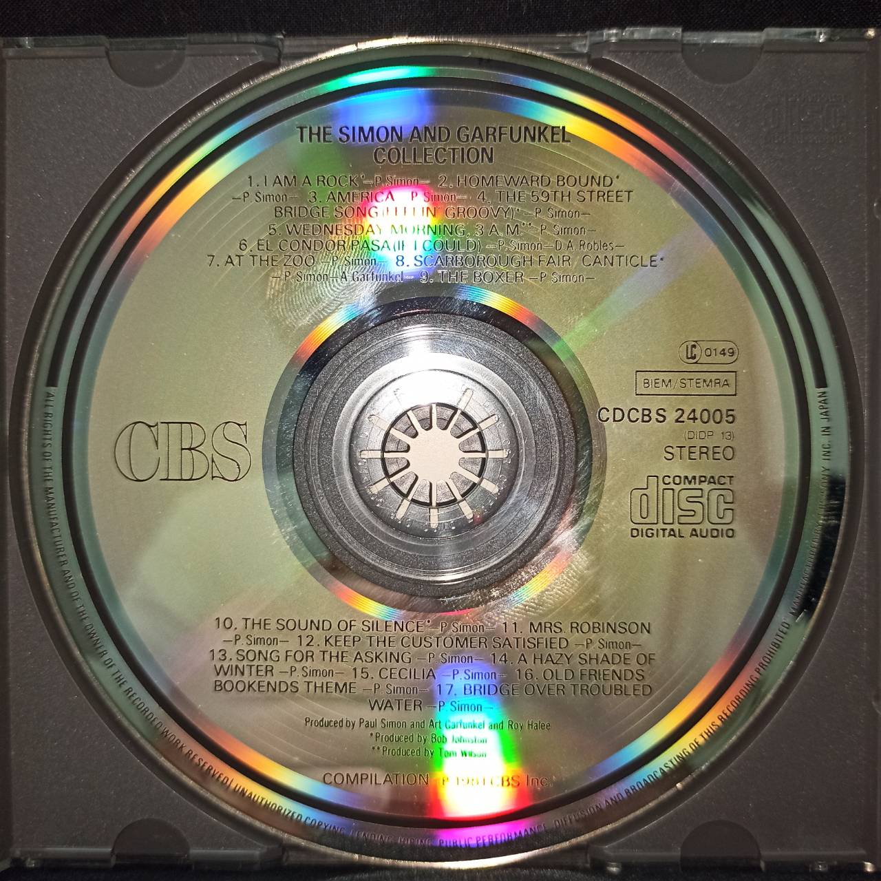 Simon & Garfunkel – The Simon And Garfunkel Collection / JAPAN / มีรอยบ้าง