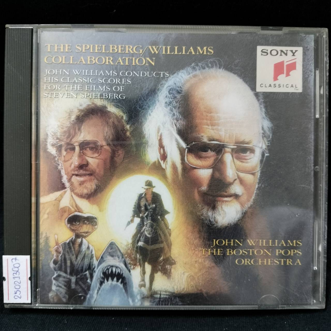 John Williams - The Boston Pops Orchestra – The Spielberg / Williams Collaboration / USA / แผ่นสภาพนางฟ้า