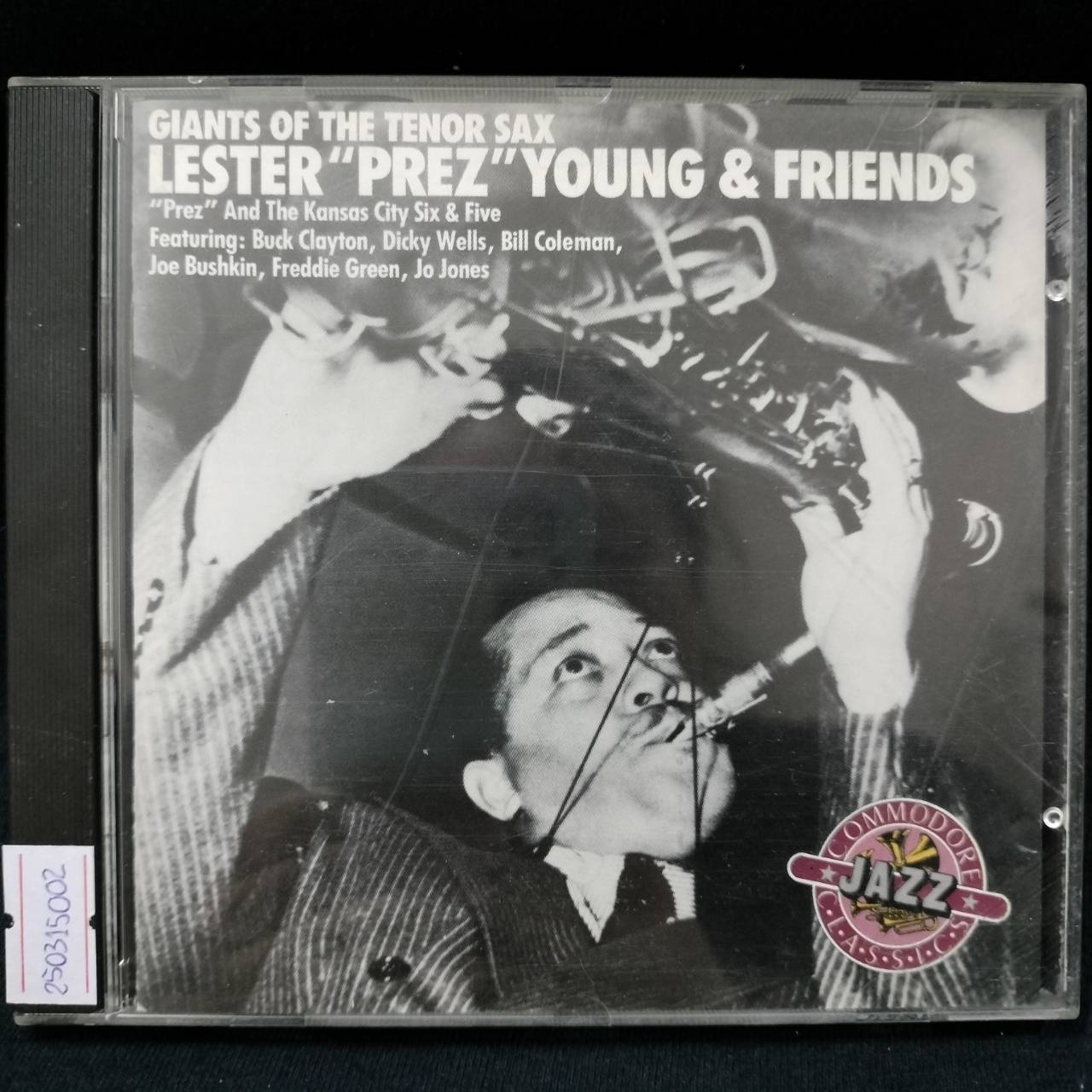Various – Lester "Prez" Young & Friends (Giants Of The Tenor Sax (1938-1944)) / USA / แผ่นดี