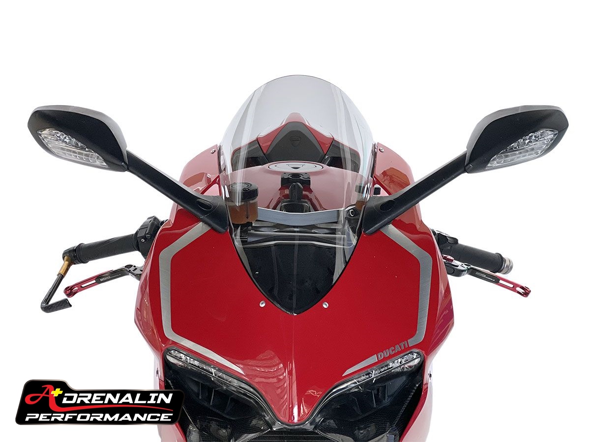 ชิวหน้า WRS สำหรับ panigale 899 1199 2012+ ทรง Racing สูงกว่าชิวเดิม