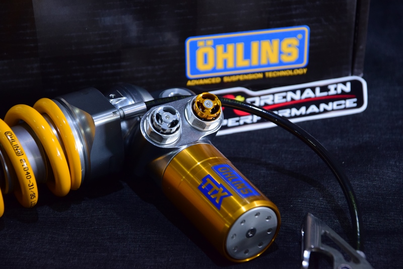 โช้คหลัง ohlins รุ่น TTX GP ตัวท้อปสุด สำหรับ Panigale v4 2018+