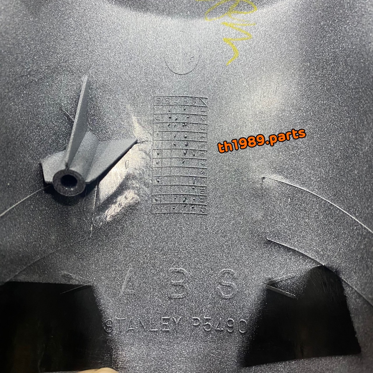 5YP-F6145-00-P3 ฝาครอบเรือนไมล์สีขาว SPARK135 2005-2006 สีขาว(0390, BWC1) อะไหล่แท้ YAMAHA