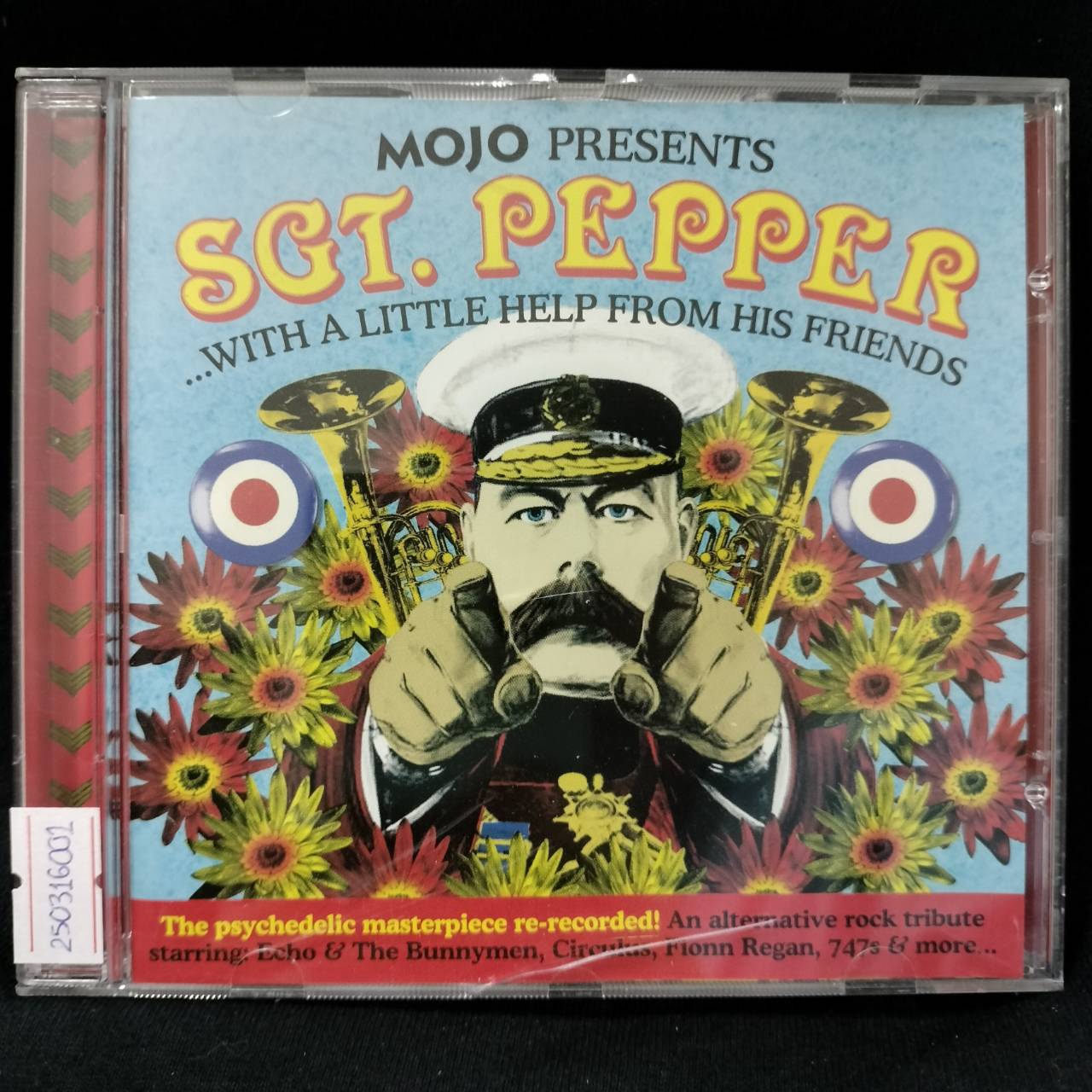 Various – Sgt. Pepper ...With A Little Help From His Friends / ไม่ระบุ / เขี้ยวล็อคในกล่องหัก / แผ่นสวย