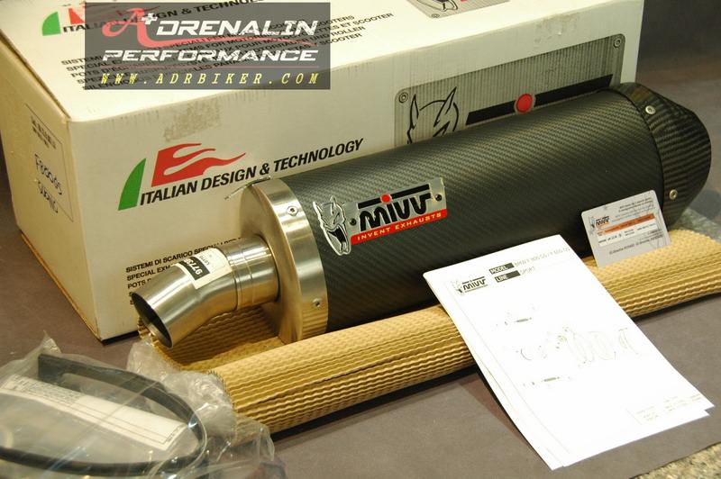 ท่อ MIVV รุ่น Oval Slip on สำหรับ Triumph Tiger800/800XC (For Exhibition only)