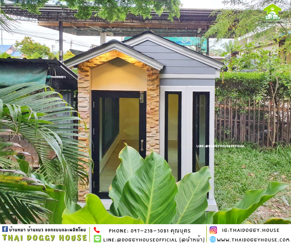 บ้านหมา รองรับการติดแอร์ แบบบ้าน 𝑵𝒐𝒓𝒅𝒊𝒄 𝒔𝒕𝒚𝒍𝒆