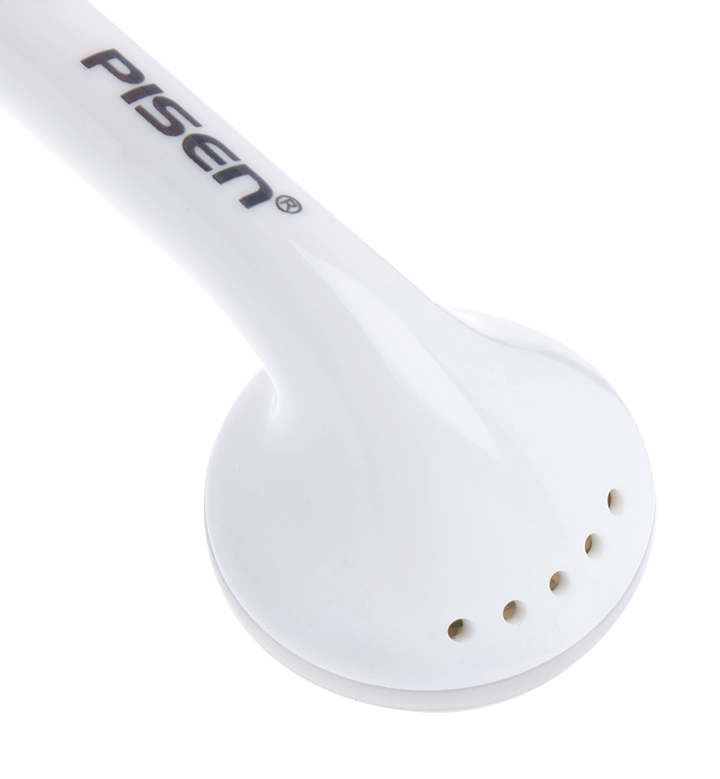 PISEN หูฟังสมอลทอล์ค 2 in 1 ทั้งโทรศัพท์และฟังเพลง HXK-005 ขนาด 3.5 มม. ปุ่มปรับระดับเสียง ระบบ Optimistic Dynamic พลังเสียงกลางใสอะคูสติกและเสียงต่ำเบสหนักแน่น ชัดเจนเสียงต้นฉบับ สำหรับ Apple - สีขาว