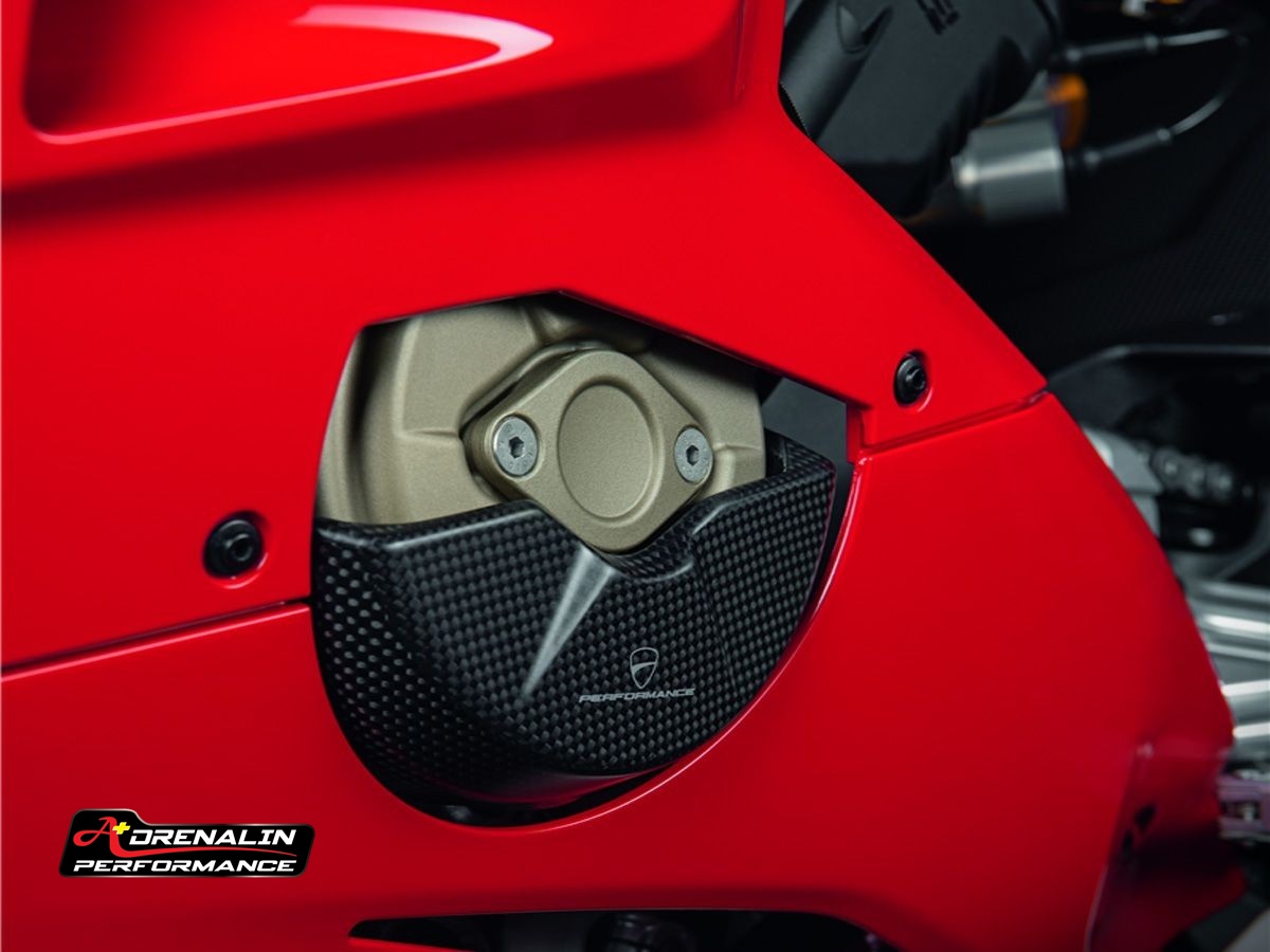 กันแคร้งคาร์บอน ซ้าย Ducati performance สำหรับ Panigale V4 2018+