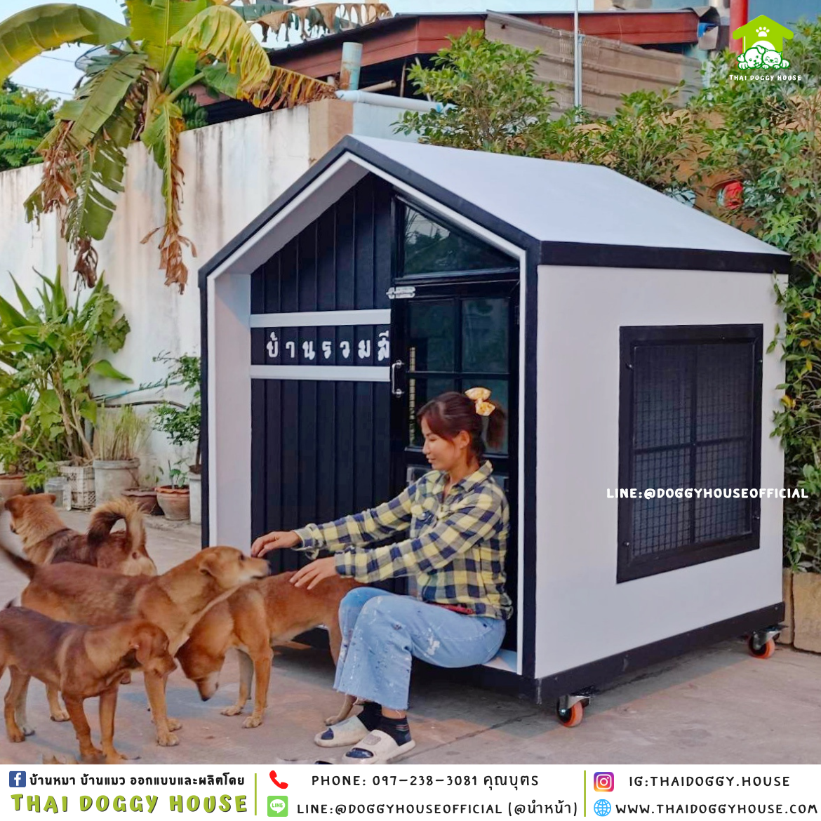 บ้านหมา แบบบ้าน 𝐍𝐨𝐫𝐝𝐢𝐜 𝐬𝐭𝐲𝐥𝐞