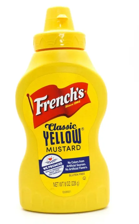 French's Mustard Cream 226 g. เฟรนช์มัสตาร์ดครีม 226 กรัม (05-6905)