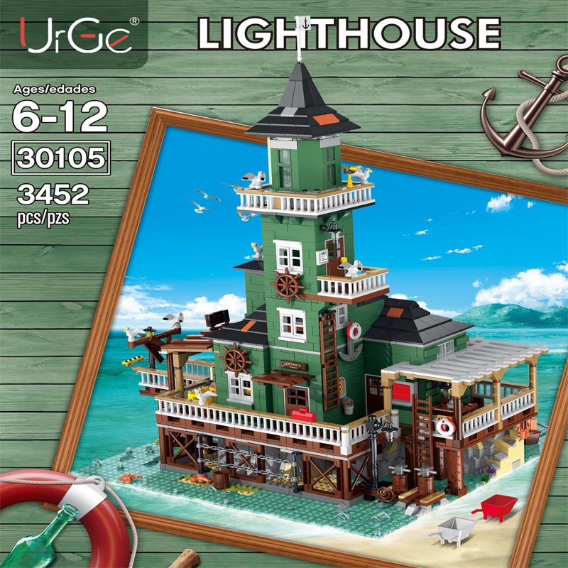 เลโก้จีน Urge 30105 ชุด Lighthouse
