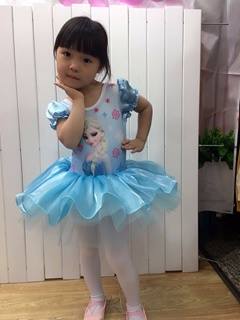 ชุดบัลเล่ต์ เจ้าหญิงเอลซ่า สวยมากๆค่ะ รหัสสินค้า# N001-2 ไซส์ 100-110-120 -130 140 150