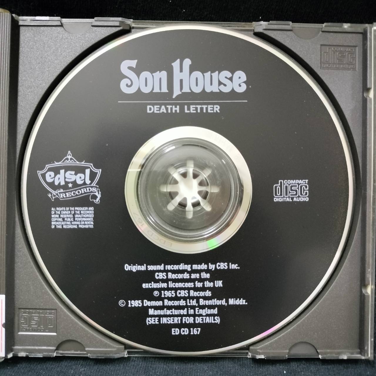 Son House – Death Lettet / ENGLAND / ปกมีจุดเหลือง / แผ่นสวย