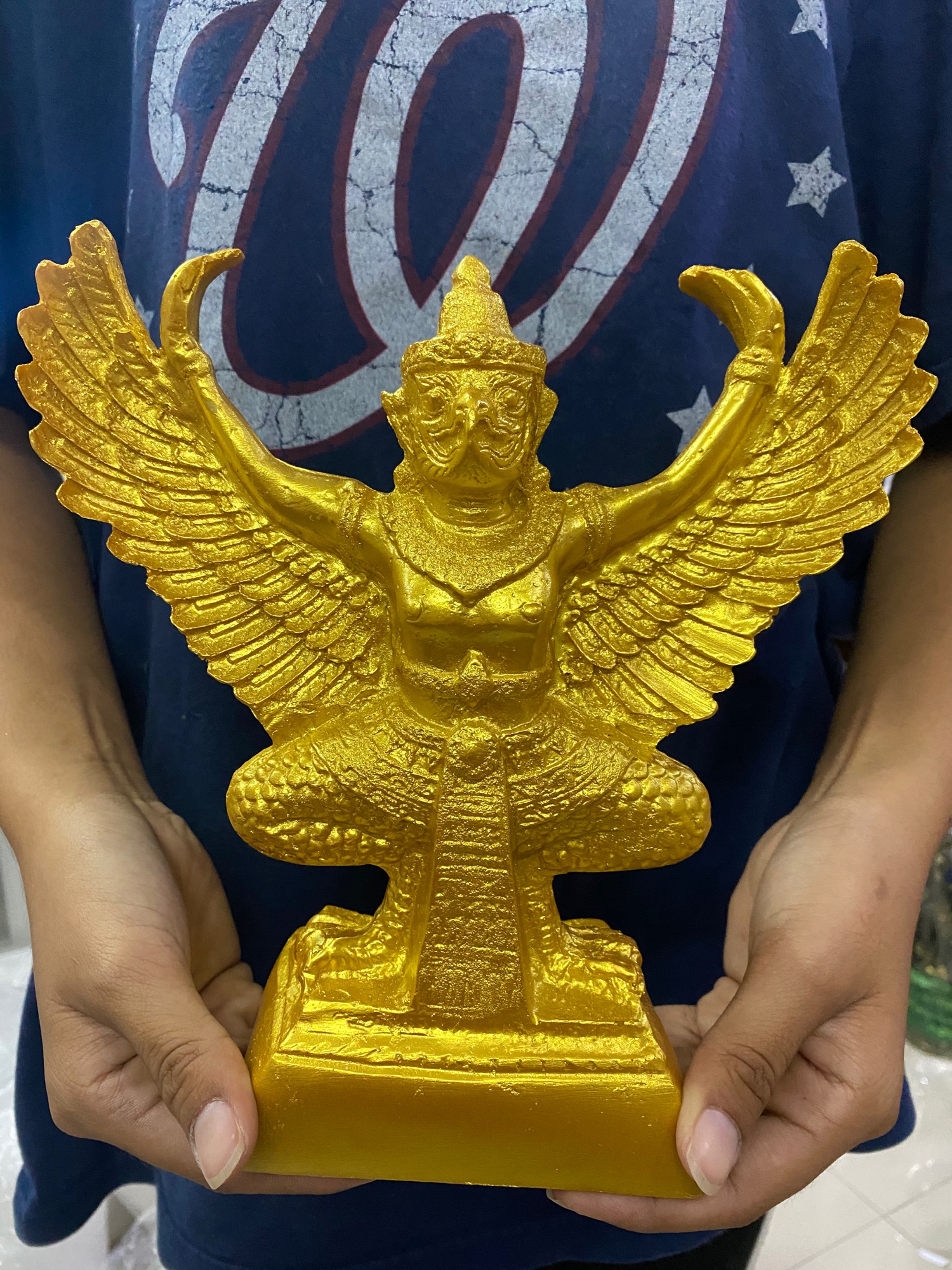 พญาครุฑ ครุฑ กว้าง8นิ้ว สูง9นิ้วครึ่ง