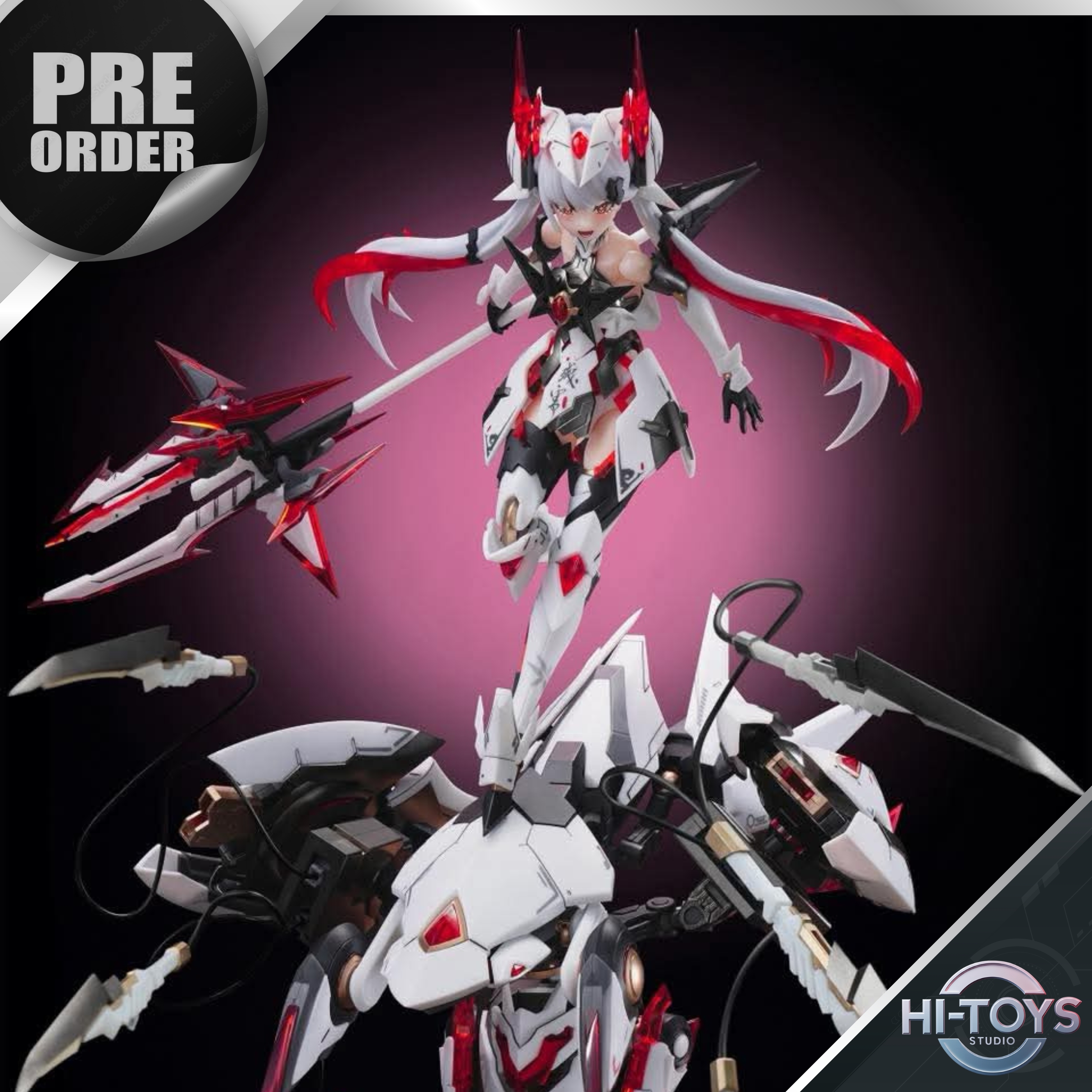 [ว่าง 10 ชุด ] PRE ORDER - 𝗔𝗻𝗶𝗺𝗲𝘀𝘁𝗲𝗿 - 1/12 Polaris Star White