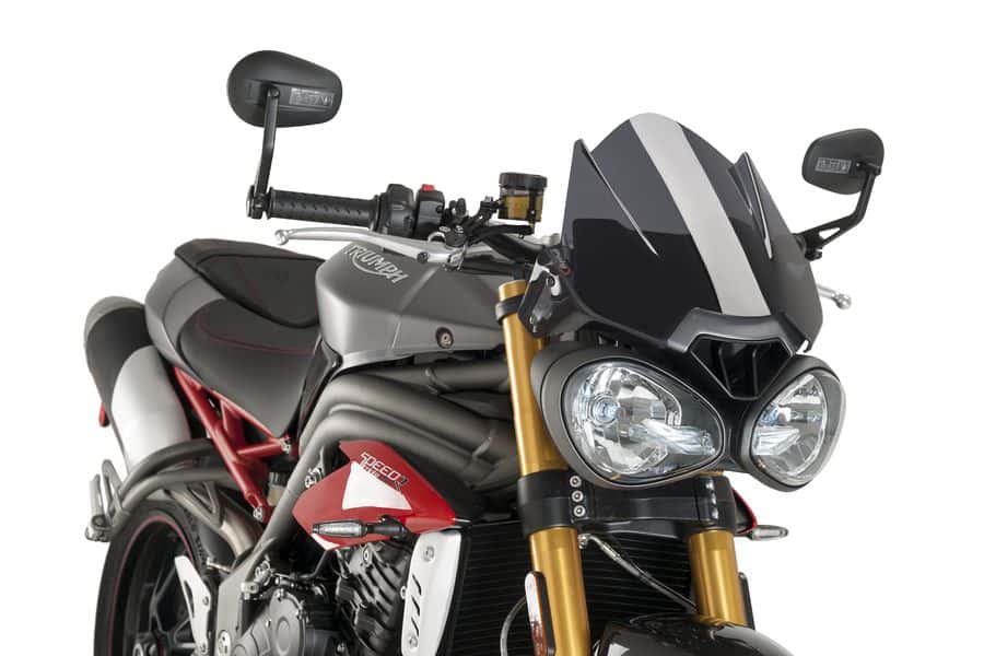 Puig- ชิลด์หน้า สำหรับ Triumph Street Triple RS 765 ปี 2017+