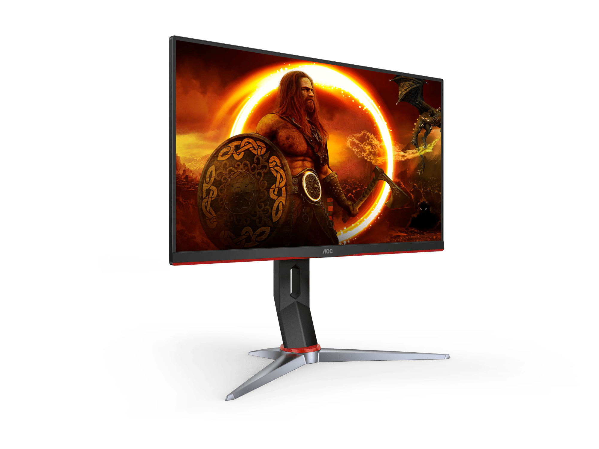 23.8INCH LED MONITER AOC 24G2SP/67 (IPS,VGA,HDMI,DP) 165HZ