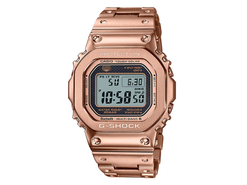 CASIO G-SHOCK นาฬิกาข้อมือ นาฬิกากันน้ำ นาฬิกาของแท้ ประกันศูนย์ CMG 1 ปี รุ่น GMW-B5000GD-4D