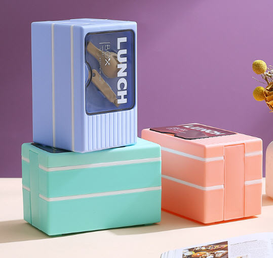 กล่องข้าว,กล่องใส่ข้าวพลาสติก,กล่องใส่ข้าวพลาสติก2ชั้น