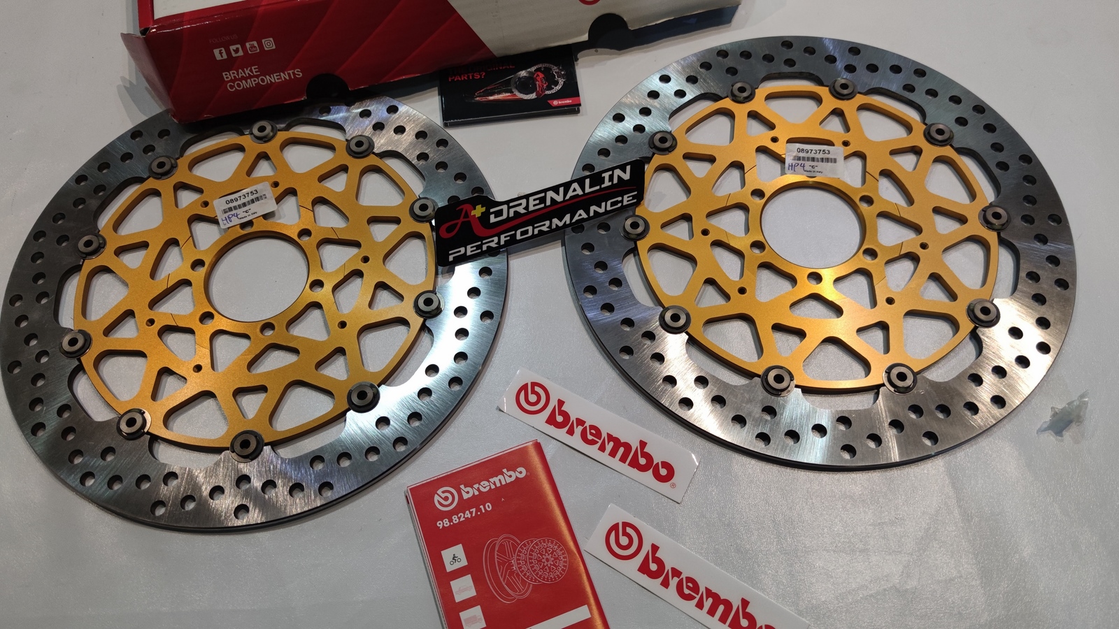 จานเบรคหน้า brembo HP supersport สำหรับ S1000RR 15+