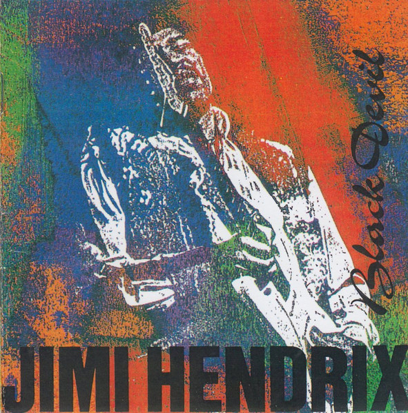 Jimi Hendrix – Black Devil / ITALY / ฝั่งสกรีนมีลอกนิดหน่อย / มีรอยบ้าง