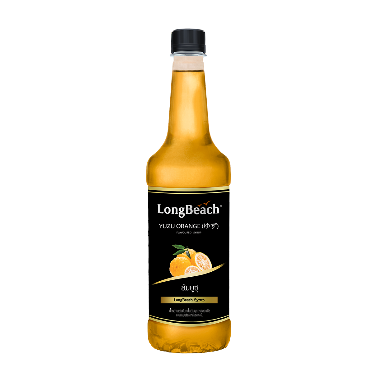 Longbeach ลองบีช ไซรัปกลิ่นส้มยูซุ 740 ml. (05-7311)