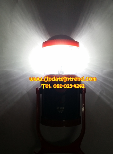 ตะเกียงไฟฟ้า ชาร์จไฟได้ 2W+24LED JIAGE (YD-7737)