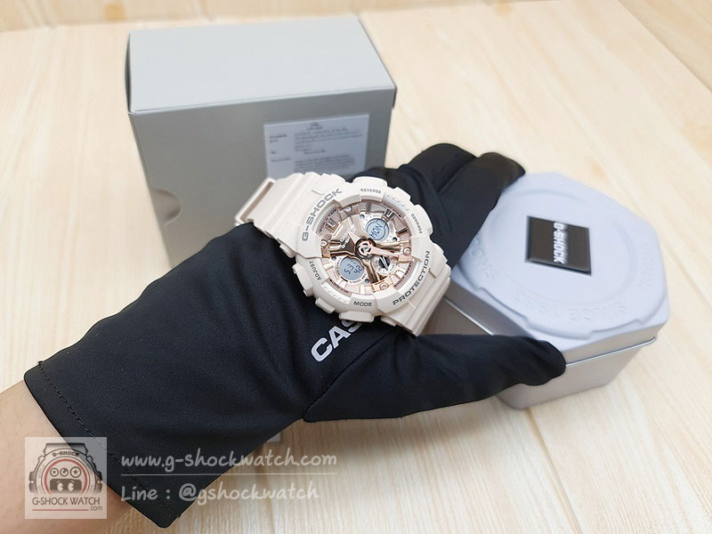 CASIO G-SHOCK MINI นาฬิกาข้อมือ นาฬิกากันน้ำ นาฬิกาของแท้ ประกันศูนย์ CMG 1 ปี รุ่น GMA-S120MF-4A