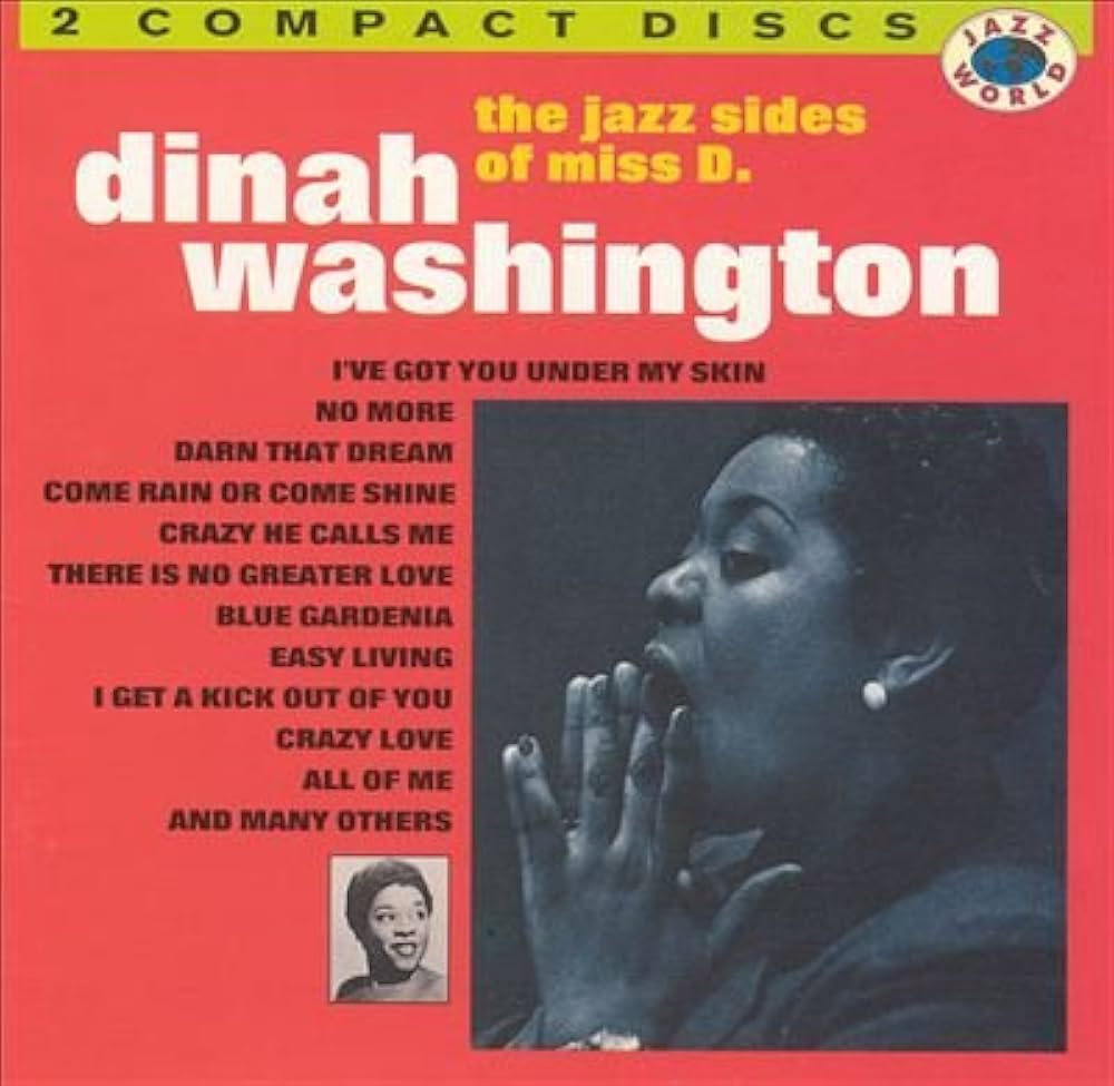 Dinah Washington – The Jazz Sides of Miss D. / BELGIUM / 2CD / แผ่นดี