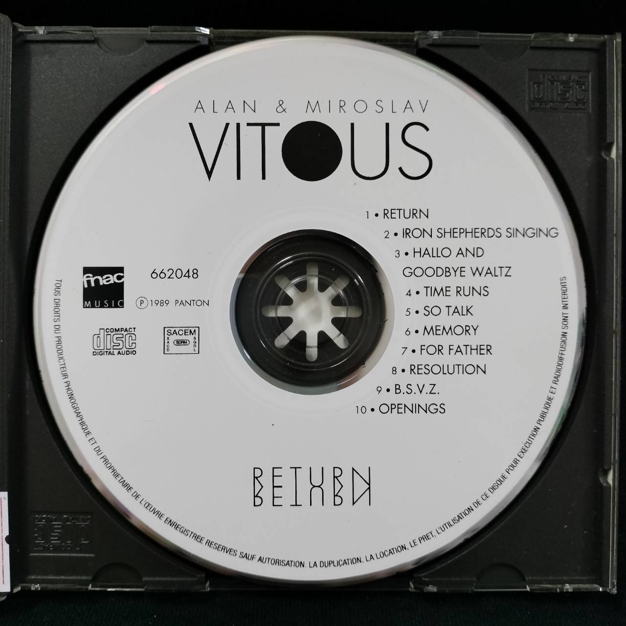 Alan & Miroslav Vitous – Return / ไม่ระบุ / แผ่นดี