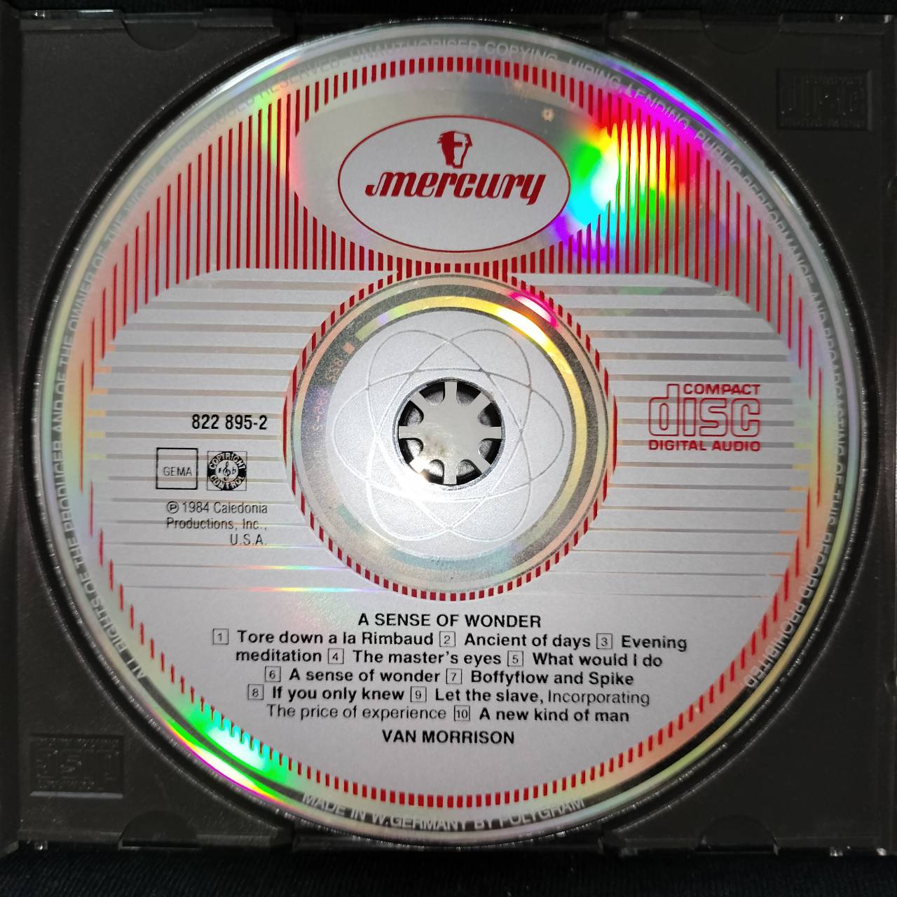 Van Morrison – A Sense Of Wonder / GERMANY / แผ่นดี