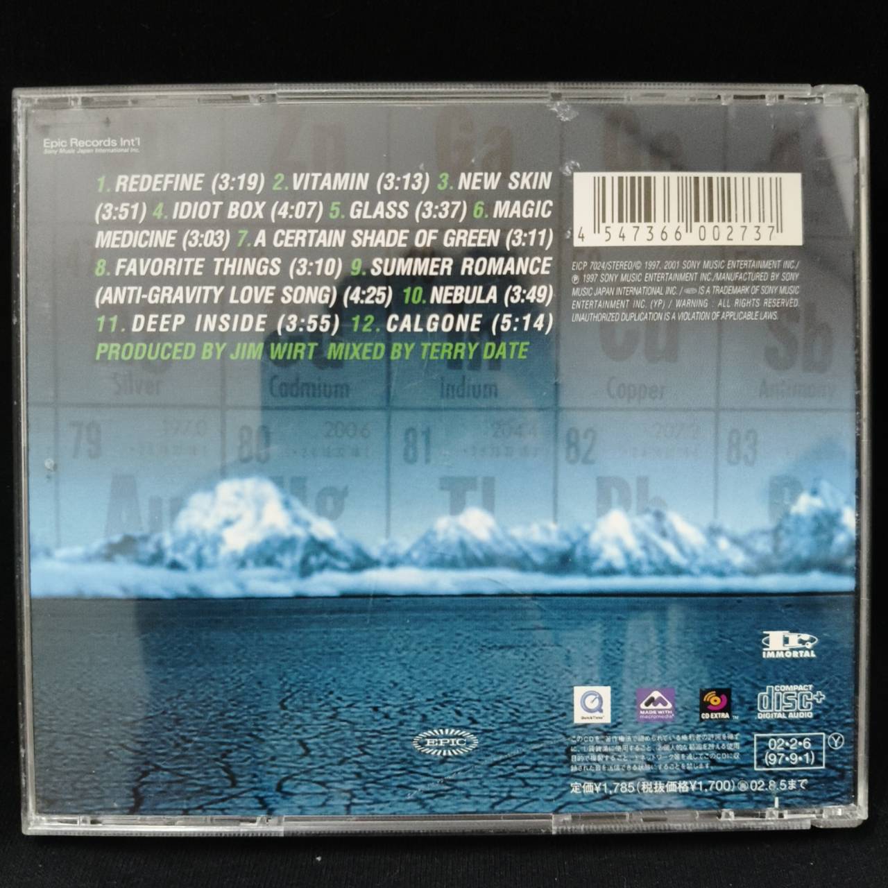 Incubus – S.C.I.E.N.C.E. / JAPAN / แผ่นดี