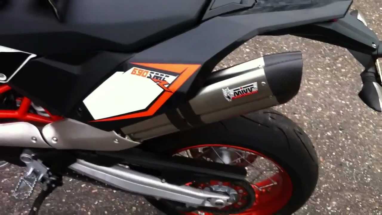 ท่อ MIVV รุ่น SUONO สำหรับ KTM 690 SMC 08-15 ท่อชั้นน้ำจาก ITALY (For Exhibition only)