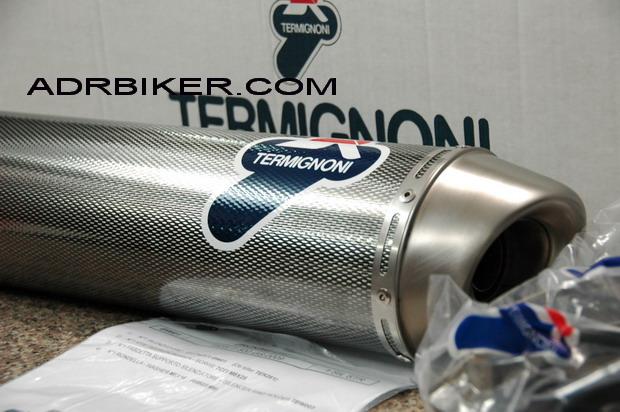 ท่อ TERMIGNONI SLIP-ON สำหรับ F800GS (For Exhibition only)