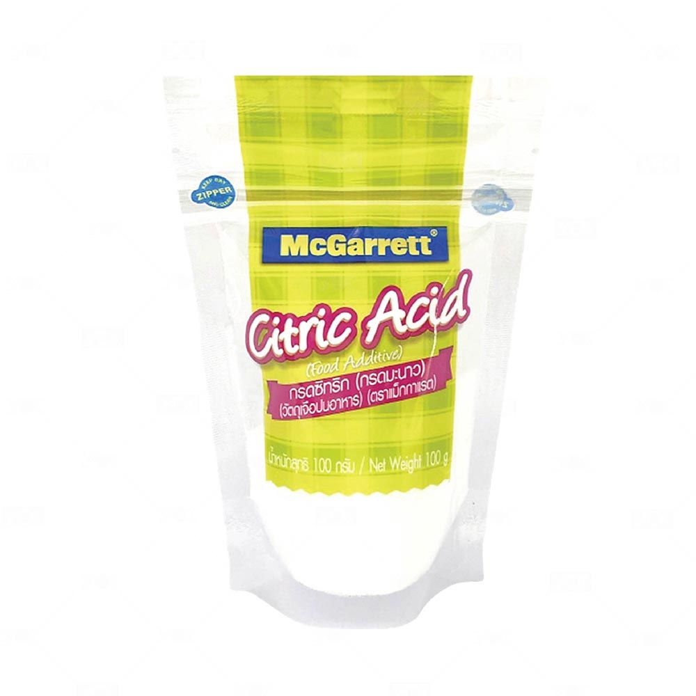กรดซิทริก (กรดมะนาว) Citric Acid ตราแม็กกาแรต 100 กรัม (06-7562)