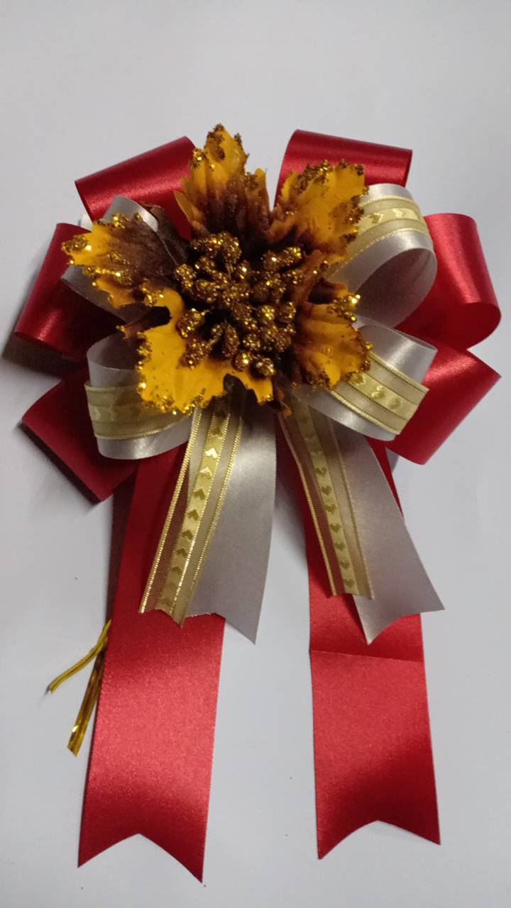 โบว์ติดกระเช้า ริบบิ้น (โบว์ใหญ่)