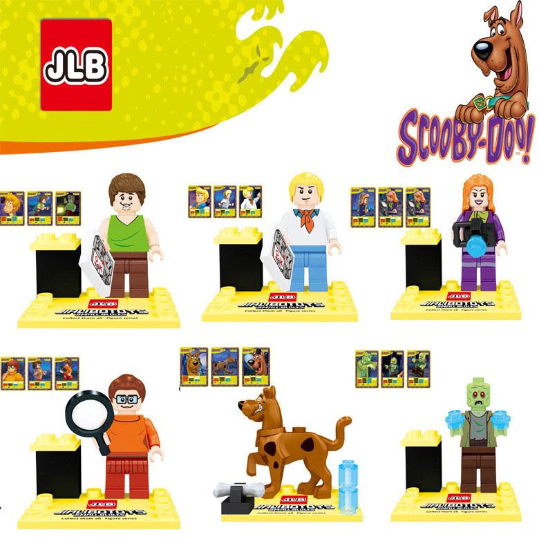 เลโก้จีน JLB.3D27901-3D27906 ชุด Scooby Doo