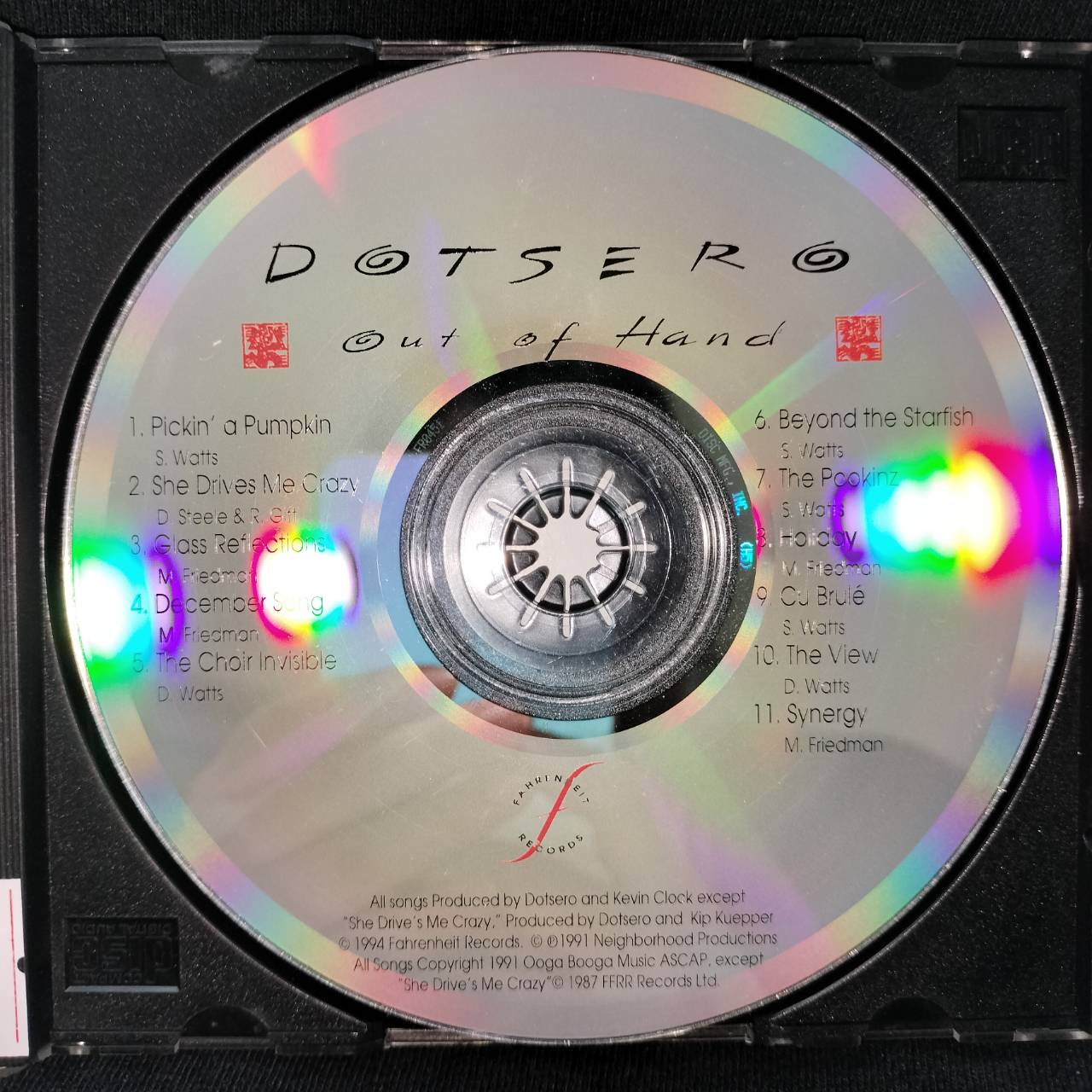 Dotsero – Out Of Hand / USA / มีรอยบ้าง