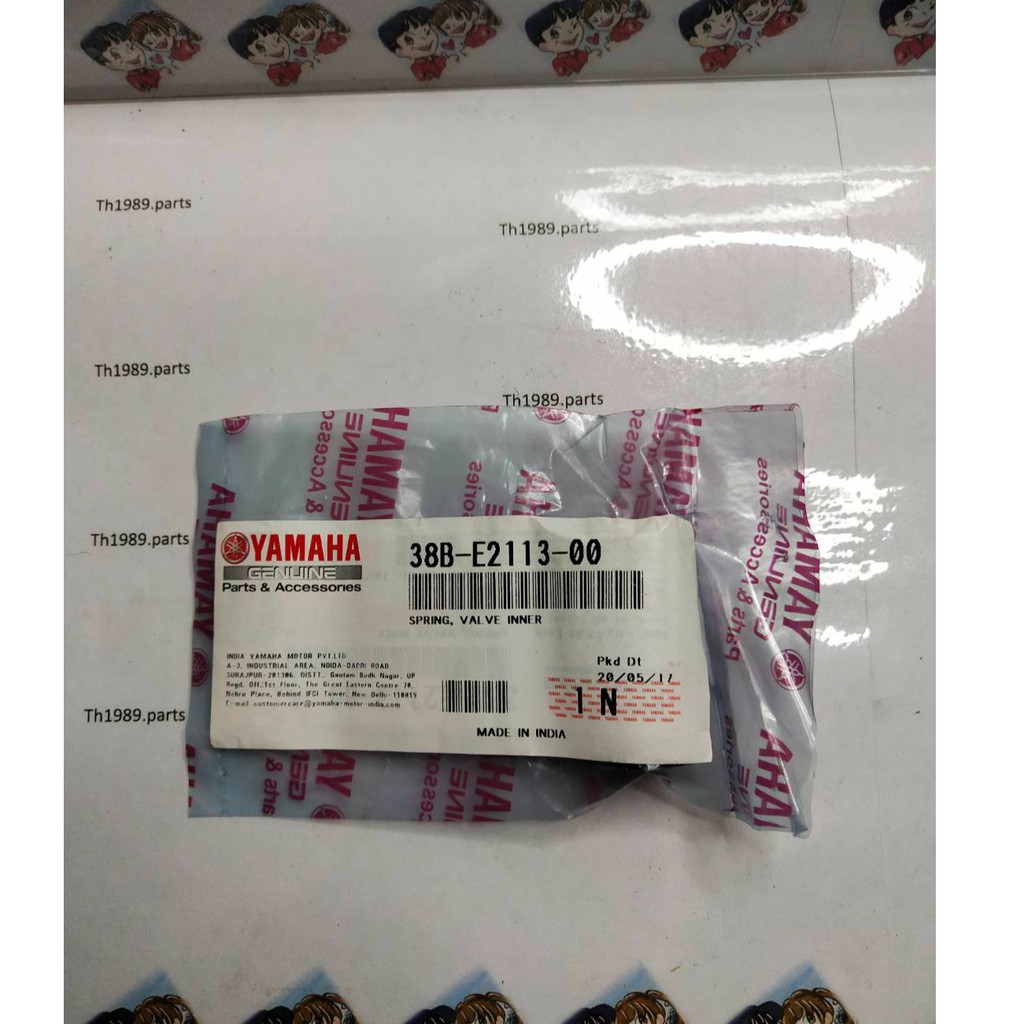 สปริงวาล์วตัวใน YZF-R15 2014-2015 อะไหล่แท้ YAMAHA 38B-E2113-00
