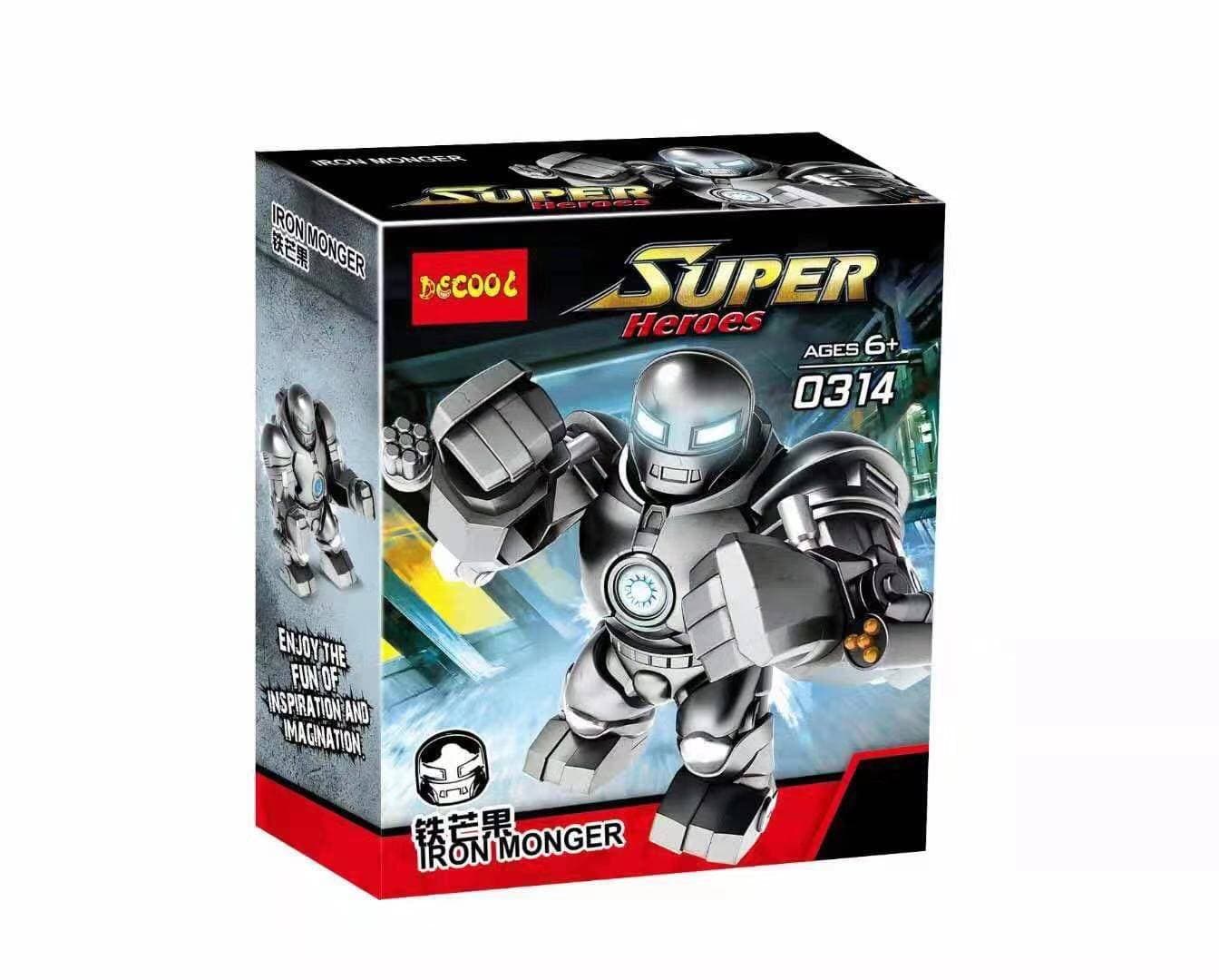 เลโก้จีน Decool 0314-0315 ชุด Iron Monger / Whiplash