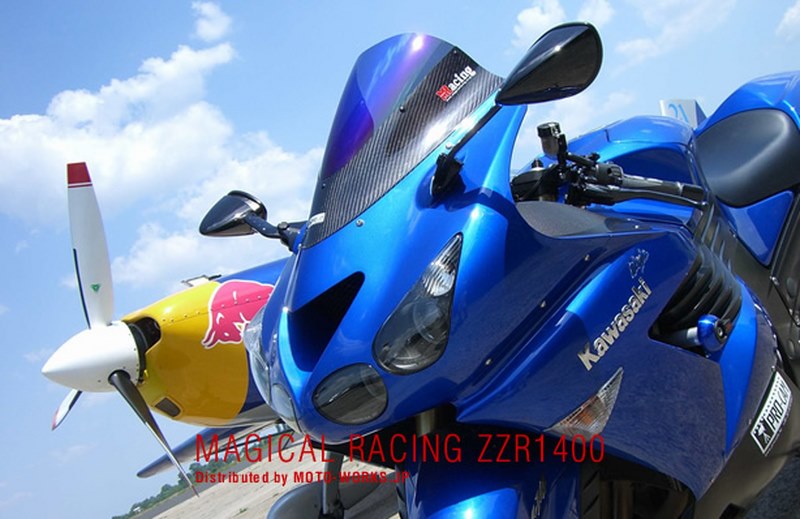 Magical Racing-ชิลด์ปรอท (Windshield) สำหรับ ZX14