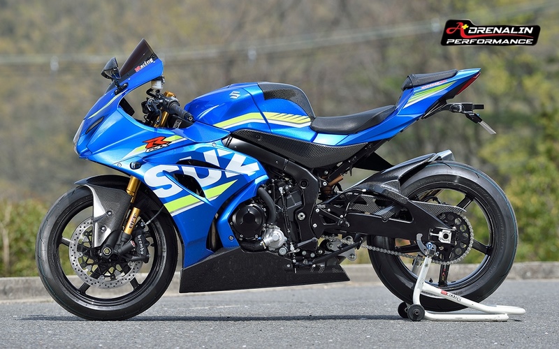 Magical Racing -คาร์บอน ข้างถัง สำหรับ GSXR L7+ tank side cover